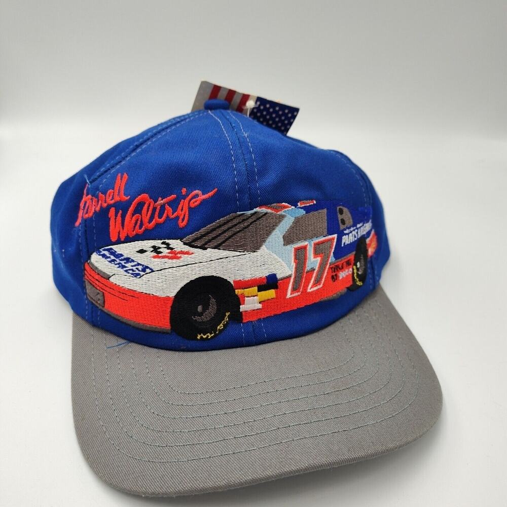 NWT Chase Racewear Darrell Waltrip Adjustable Snapback Cap Hat Nascar Embroider